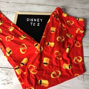 Incredibles Disney TC2 LuLaRoe Leggings Size 18-24